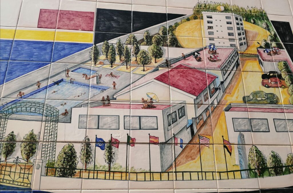 Projecto do Amiribatejo em azulejos